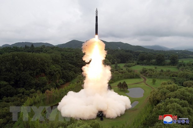 朝鲜向东海发射弹道导弹 - ảnh 1