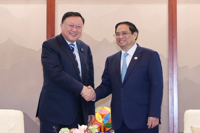 越南政府总理范明政会见中国技术、能源、基础设施发展企业领导人 - ảnh 2