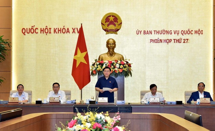 越南国会常务委员第27次会议开幕 - ảnh 1