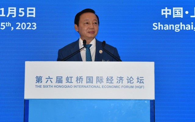 政府副总理陈红河：越南愿与其他国家一起推进绿色转型 - ảnh 1