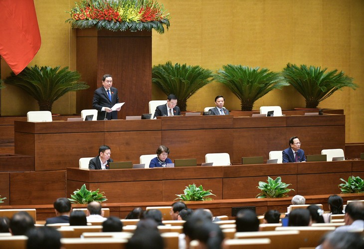 越南国会今天将通过一些法案 - ảnh 1