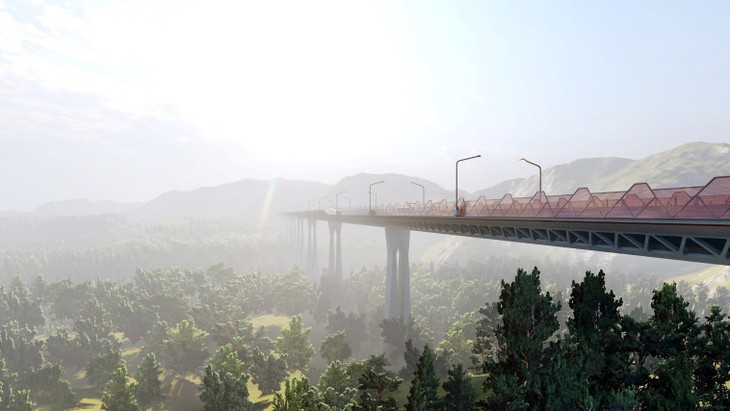 同登-茶岭高速公路：拉动高平省边境口岸经济的动力 - ảnh 1
