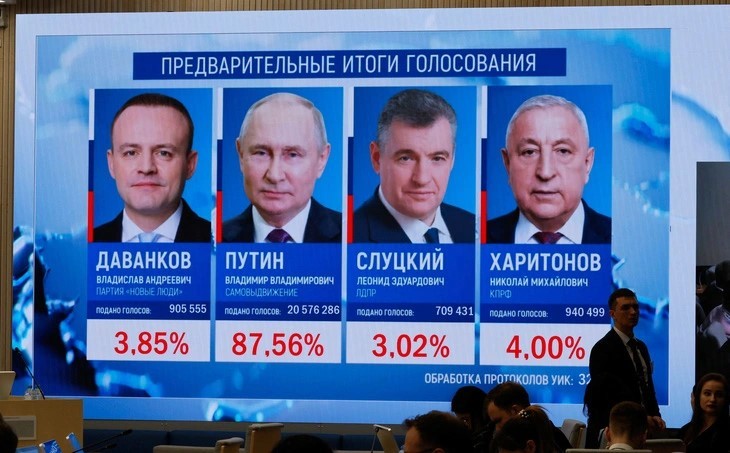总统选举后的俄罗斯 - ảnh 1