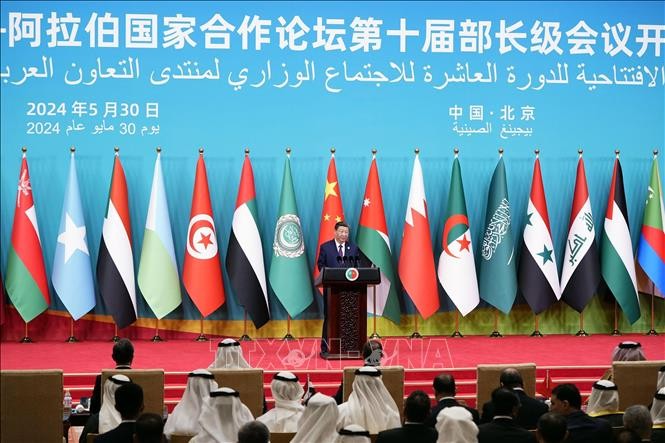 中国和阿拉伯国家通过北京宣言 - ảnh 1