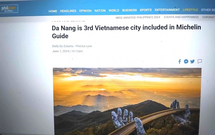 菲律宾和印度尼西亚媒体赞颂越南美食 - ảnh 1