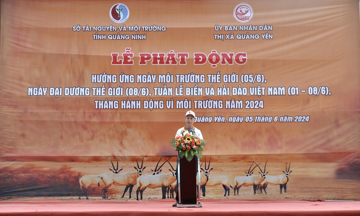越南各地举行环境行动月启动仪式 - ảnh 1