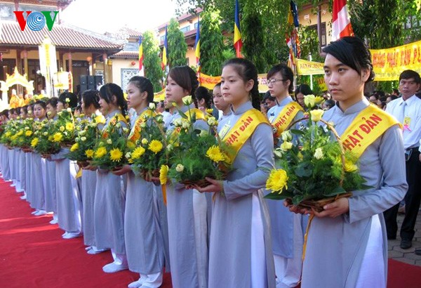 Kota Hue menyambut Mega Perayaan Weisak 2556 - ảnh 4