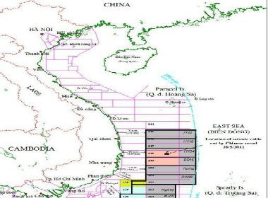 Asosiasi Ahli Hukum Vietnam memprotes Tiongkok yang membuka penawaran tender untuk mengeksplorasi dan mengeksploitasi sembilan blok minyak di Laut Timur - ảnh 1