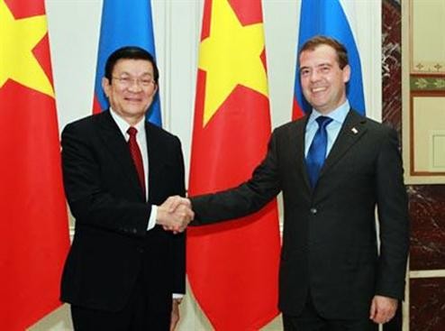 Presiden Truong Tan Sang melakukan kunjungan resmi di Federasi Rusia - ảnh 2