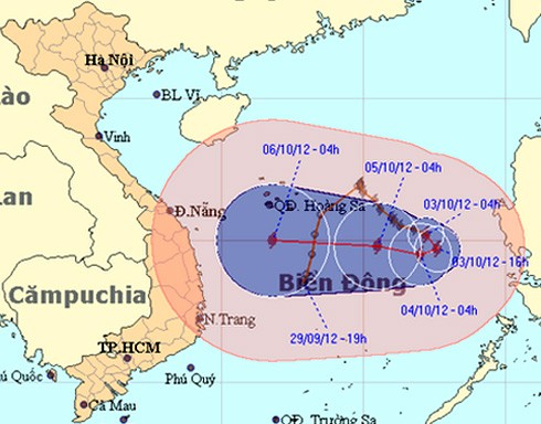 Semua kota dan provinsi di Vietnam Tengah dengan giat menanggulangi taufan Gaemi - ảnh 1