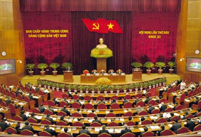 Pengumuman dari Sidang Pleno ke-6 Komite Sentral Partai Komunis Vietnam - ảnh 1
