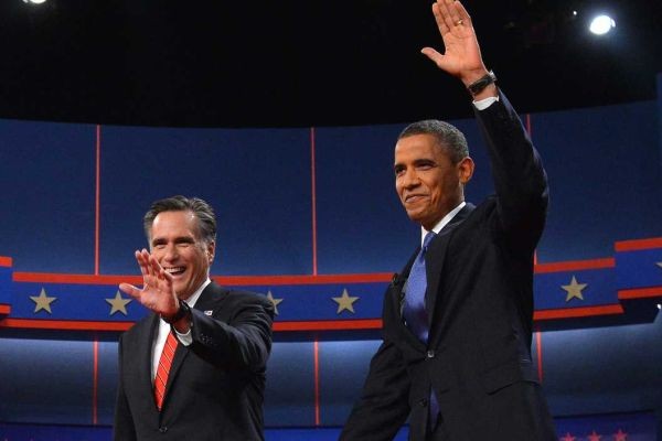 Pemilu Presiden Amerika Serikat 2012: posisi seimbang antara dua capres menjelang perdebatan terakhir - ảnh 1