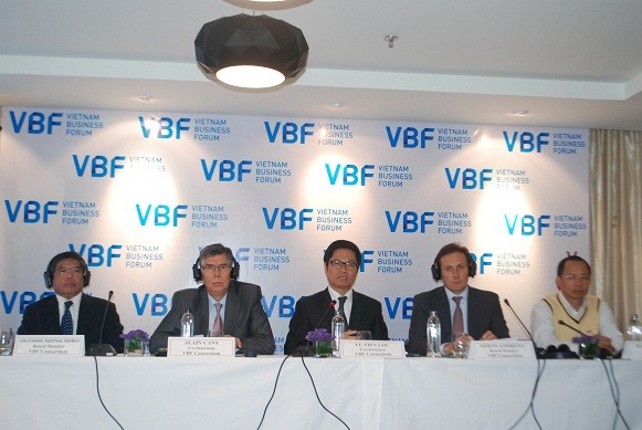 Jumpa pers tentang Forum badan usaha Vietnam 2012 - ảnh 1