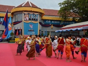 Kamboja mengadakan rapat umum untuk memperingati kemenangan tanggal 7 Januari - ảnh 1