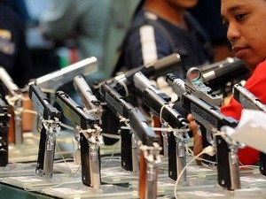 Perintah melarang penggunaan senapan mulai efektif di Filipina - ảnh 1