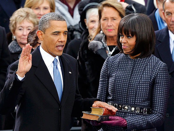 Presiden Amerika Serikat Barack Obama resmi dilantik untuk masa jabatan ke-2 - ảnh 1