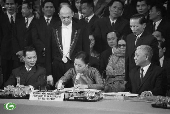 Perjanjian Paris 1973 merupakan kemenangan yang paling cemerlang dalam sejarah diplomasi Vietnam - ảnh 1