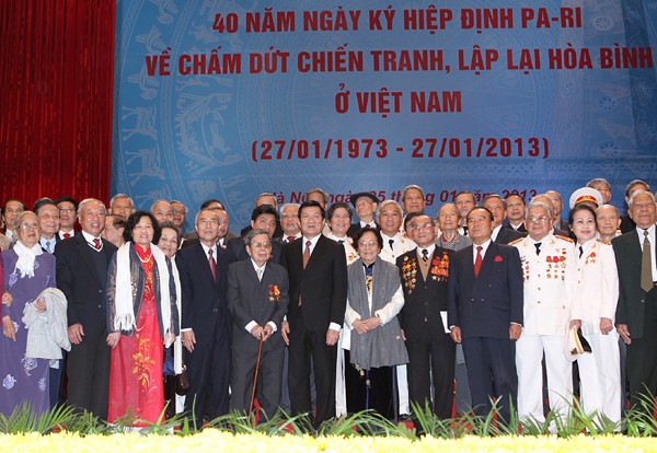 Banyak aktivitas untuk memperingati ultah ke-40 penanda-tanganan Perjanjian Paris tentang perdamaian untuk Vietnam - ảnh 1