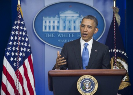 Jumpa pers sehubungan dengan 100 hari Presiden Barack Obama dilantik untuk masa jabatan yang ke-2 - ảnh 1
