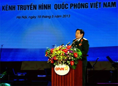 Peluncuran Kanal Televisi Pertahanan Vietnam - ảnh 1