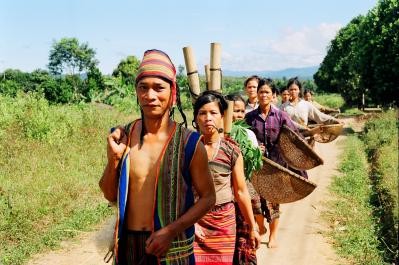 Rakyat etnis Brau di daerah Tay Nguyen - ảnh 1