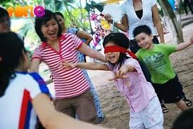 Seperti apa permainan anak-anak Vietnam - ảnh 1