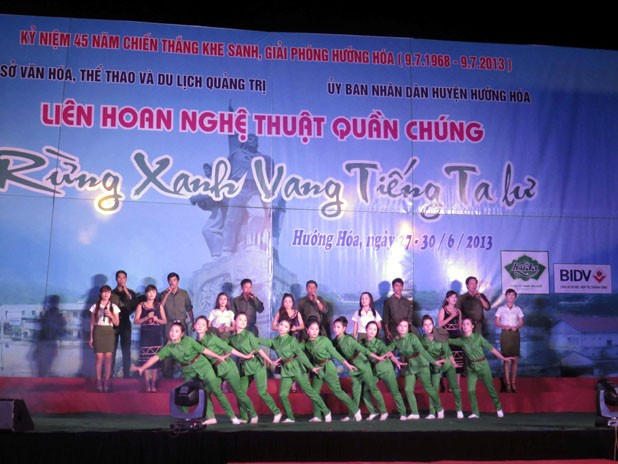 Banyak aktivitas peringatan ultah ke-45 kemenangan Khe Sanh, provinsi Quang Tri - ảnh 1