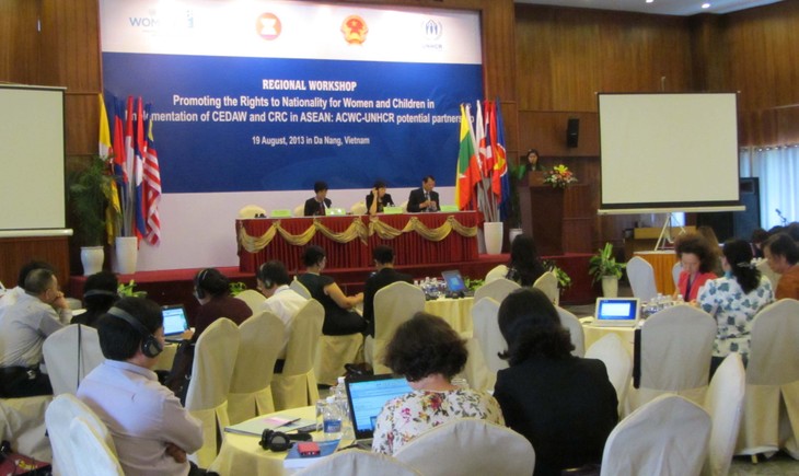 ASEAN mengutamakan pendorongan hak wanita dan anak-anak - ảnh 1