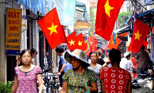 Suasana perayaan ultah ke-68 Hari Nasional Vietnam - ảnh 1