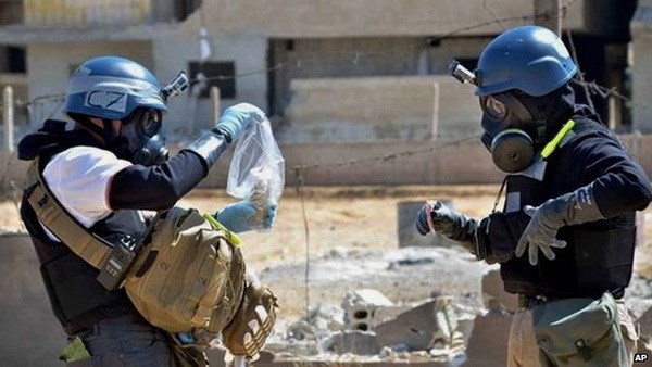 OPCW membahas rencana pemusnahan gudang senjata kimia Suriah - ảnh 1
