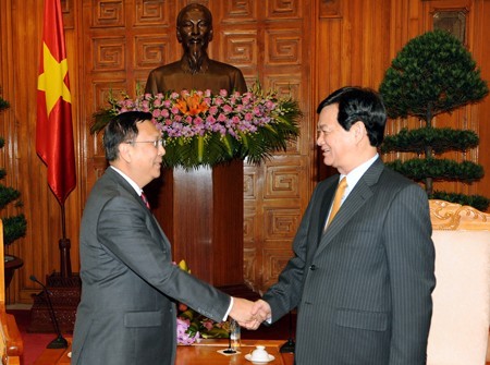 PM Nguyen Tan Dung menerima Duta Besar Thailand dan India - ảnh 1