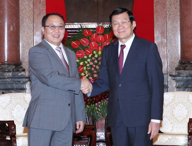 Presiden Truong Tan Sang menerima Kepala Kejaksaan Mongolia - ảnh 1
