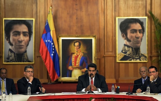 Pemerintah Venezuela dan pihak oposisi mengumumkan waktu mengadakan kembali perundingan damai - ảnh 1
