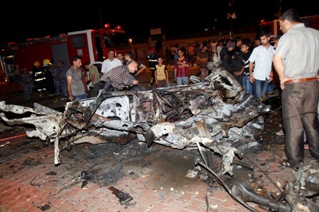 Irak: serangan bom menyabot pemilu, kira-kira 120 orang luka-luka - ảnh 1