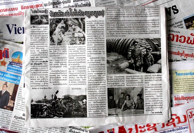 Media Laos memuji kemenangan Dien Bien Phu yang bersejarah - ảnh 1