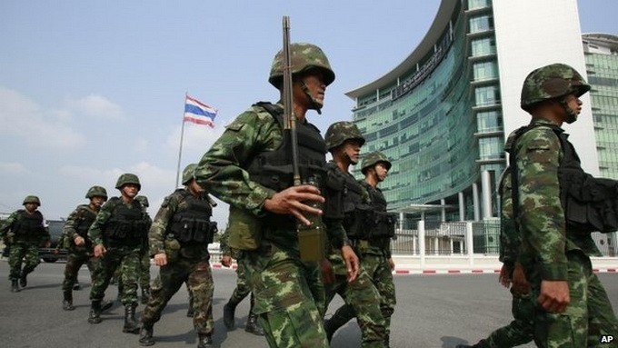 Thailand menerapkan perintah darurat militer - ảnh 1