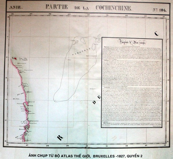 Atlas dunia tahun 1827 menegaskan kedaulatan Vietnam - ảnh 2