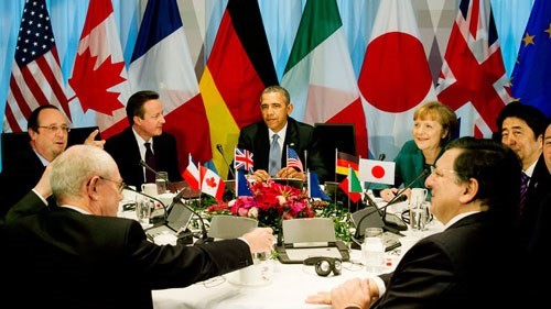 G-7 mencemaskan ketegangan-ketegangan di Laut Timur - ảnh 1