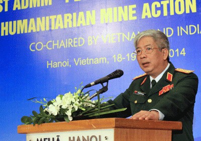 Vietnam mendukung usaha mendorong kerjasama di bidang aksi ranjau kemanusiaan - ảnh 1