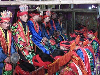 Upacara Qua Tang dari warga etnis minoritas Dao Khau - ảnh 3