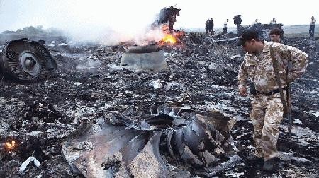 Kotak hitam ke-2 pesawat Malaysia MH17 telah ditemukan - ảnh 1
