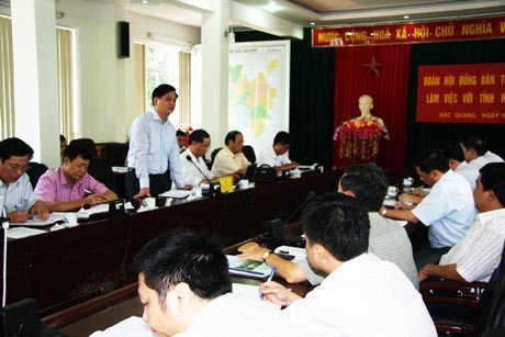 Provinsi Ha Giang aktif menangani akibat taufan dan banjir - ảnh 1