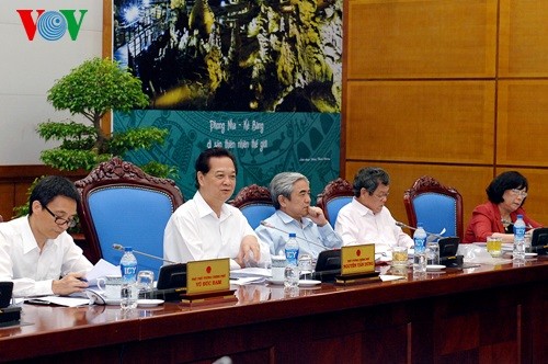 PM Nguyen Tan Dung memimpin sidang Komite Nasional urusan Pembaruan Pendidikan dan Pelatihan - ảnh 1
