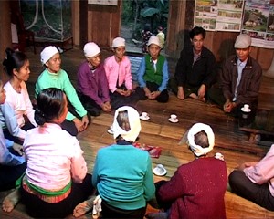 Ciri-ciri budaya yang unik dalam acara pernikahan dari warga etnis minoritas Muong - ảnh 2
