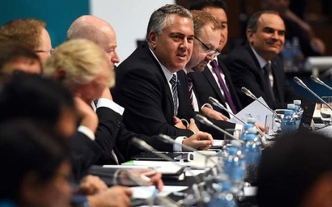 Konferensi Keuangan G-20 berkomitmen memperbaiki pertumbuhan ekonomi global - ảnh 1