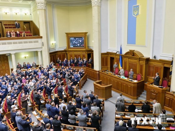 Ukraina: CEC menyelesaikan pendaftaran calon anggota Parlemen - ảnh 1