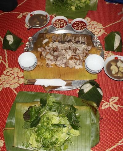 Budaya kuliner warga etnis minoritas Muong di provinsi Hoa Binh - ảnh 1