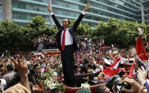 Presiden baru Indonesia menilai tinggi hubungan Indonesia – Vietnam - ảnh 1