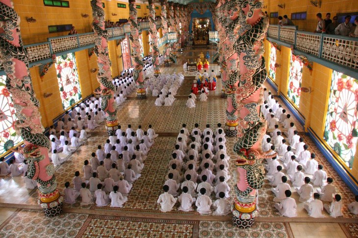 Peringatan ultah ke-90 hari berdirinya Takhta Suci Agama Cao Dai Tay Ninh - ảnh 1