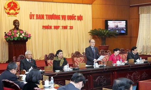 Penutupan persidangan ke-33 Komite Tetap MN Vietnam - ảnh 1